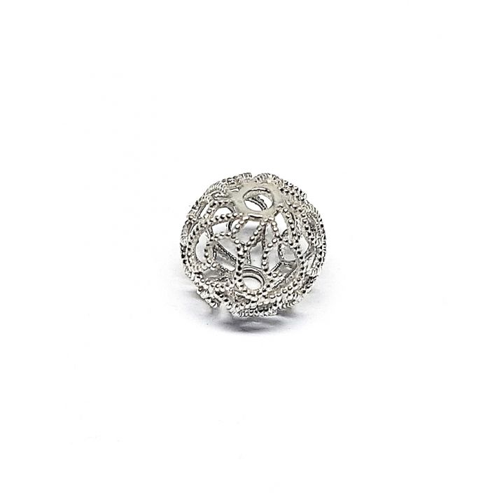 Sterling Silver 8mm Tissue Ball