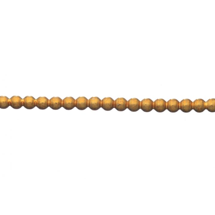 Brass  Beaded Wire 3mm