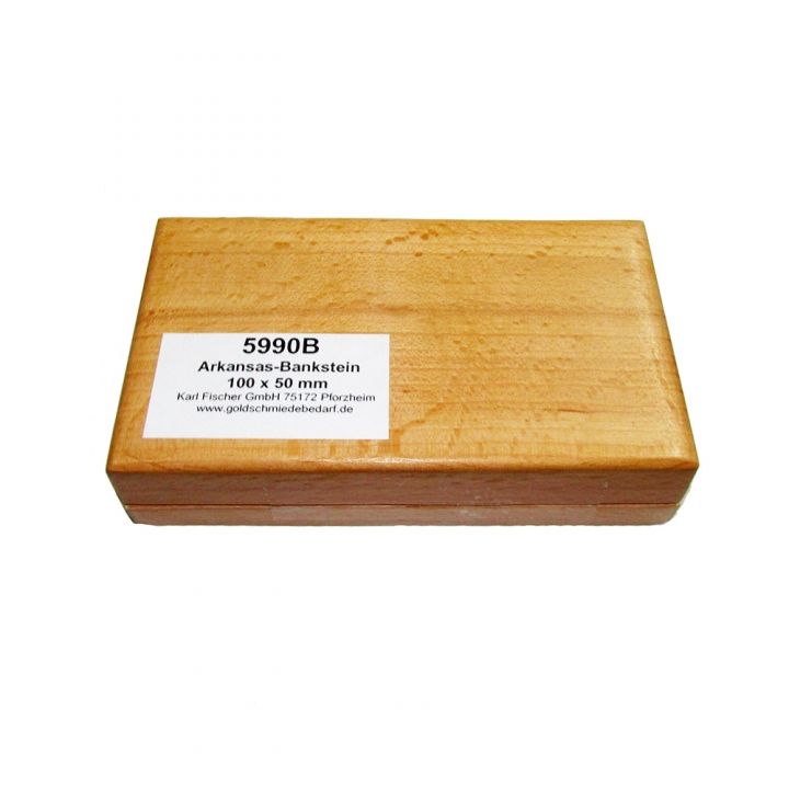 Arkansas -Bankstein Stone  100X50mm In Wooden Box