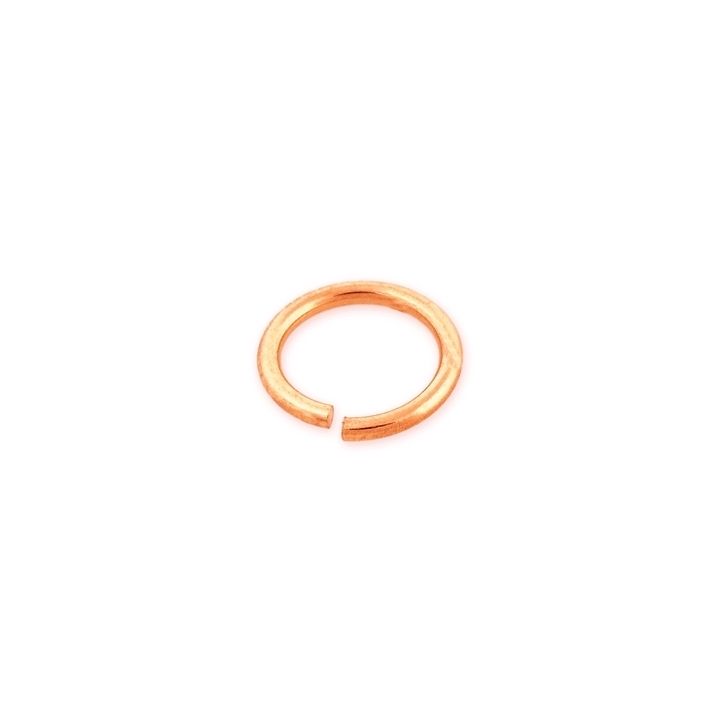 14K Rose Gold  Open Jump Ring  4mm