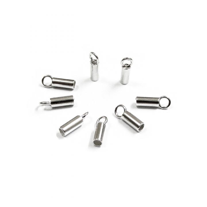 925 Sterling Silver End Caps 1.5 X 5mm