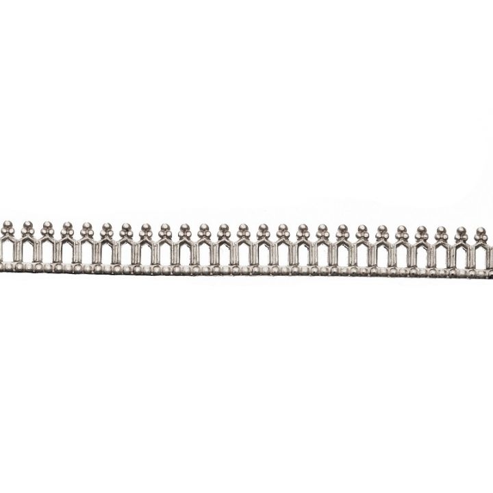 935 Silver Decorative Gallery Wire Pattern Strip 533