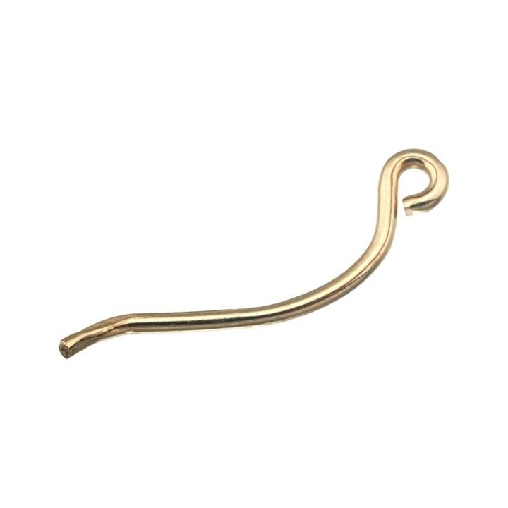 Yellow Gold Filled Large Curved Bar 0.27 X 3/4