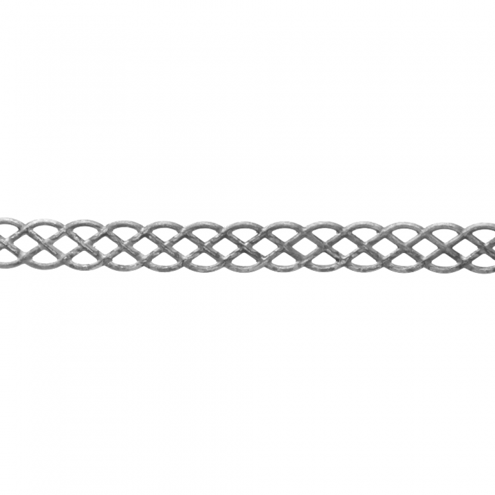 935 Silver Gallery Wire Fancy Pattern Strip 3104