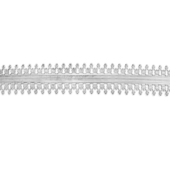 935 Silver Gallery Pattern Strip 3260