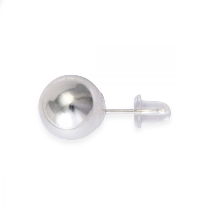 Sterling Silver10mm Ball Earring