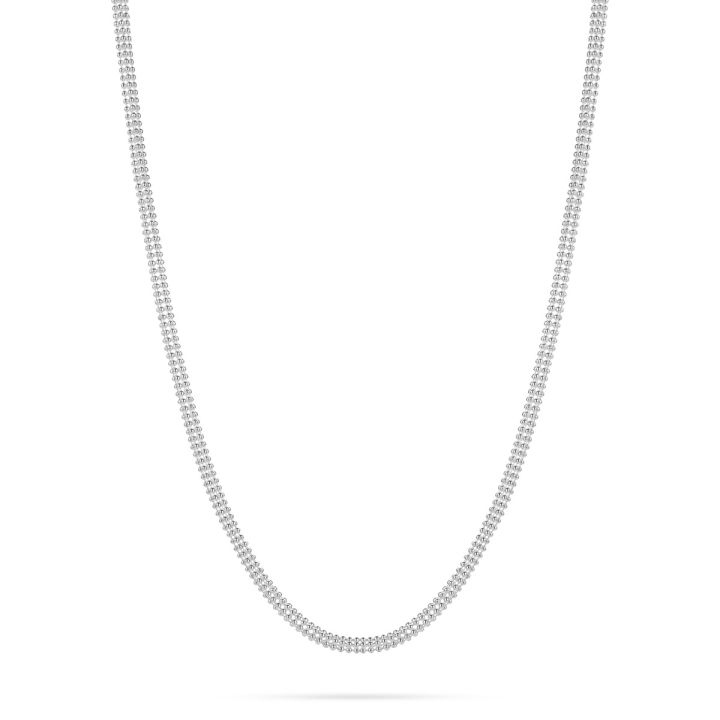 925 Sterling Silver Tube Chain 3.5mm