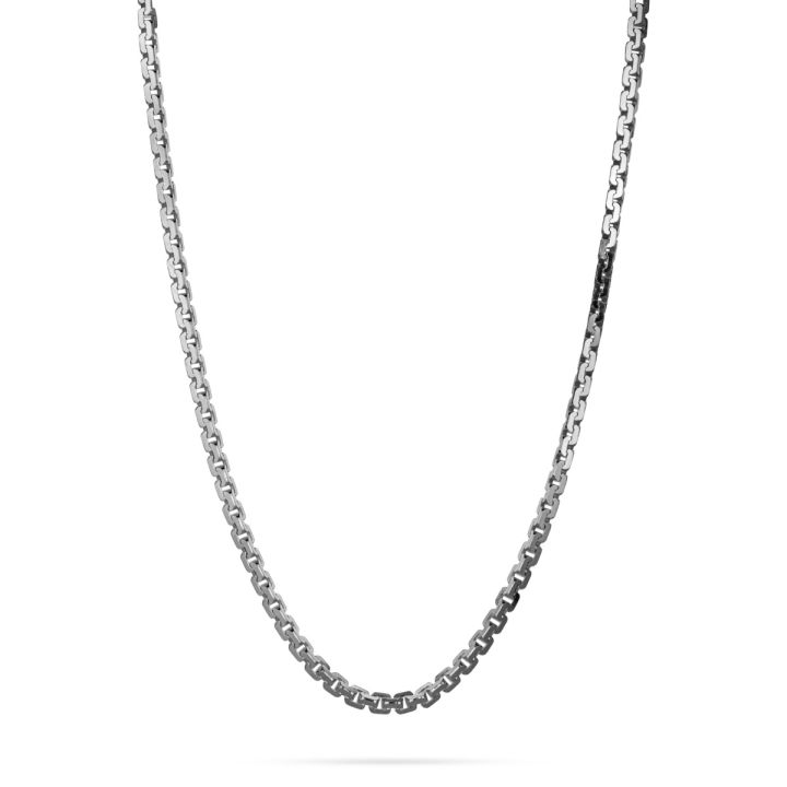 925 Sterling Silver Square Link Chain 3mm
