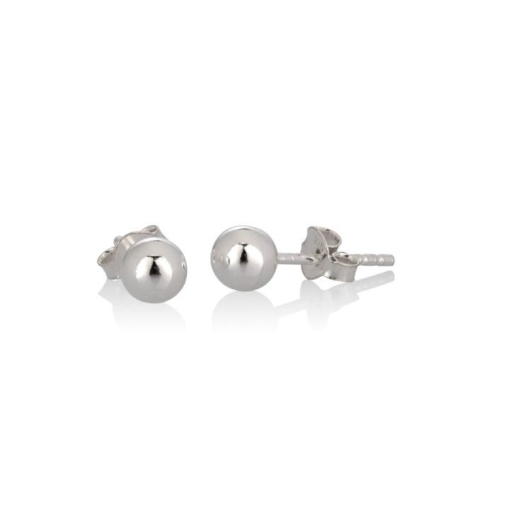 925 Sterling 925 stud earring 5 mm ball