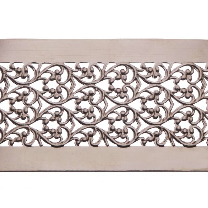 935 Silver Gallery Wire Pattern Strip 2213 (33mm Wide )