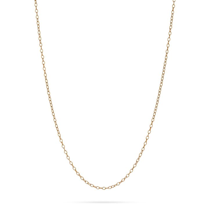 Yellow Gold-Filled Cable Extension Chain 2mm