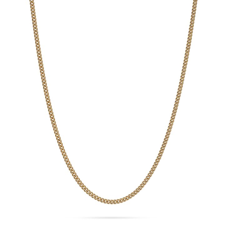 Yellow Gold Filled Curb Chain 2.5mm