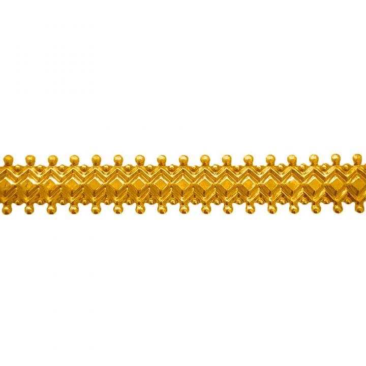 Gold Filled Decorative Gallery Bezel Wire Strip 1006H