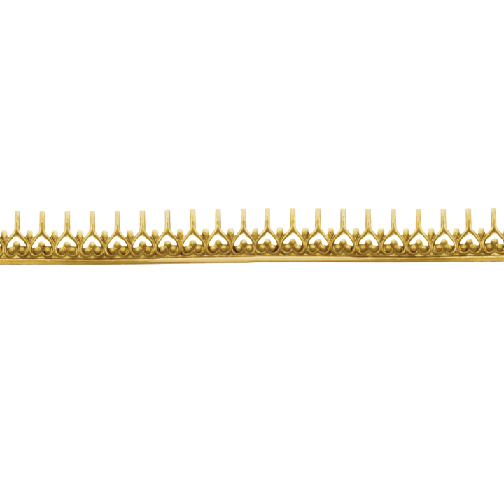 Brass Gallery Ribbon 675H