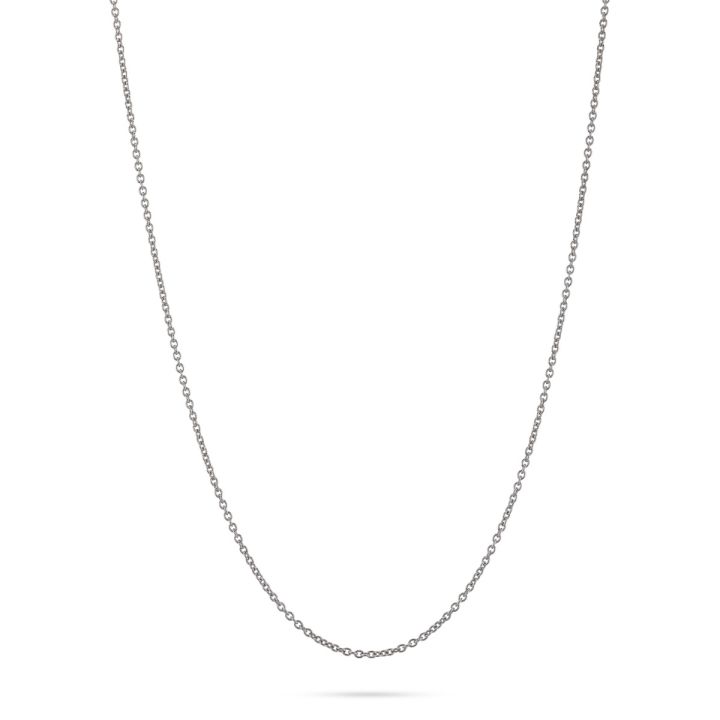 14K White Gold 1.7mm cable chain