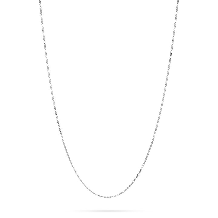 925 Sterling Silver Oval Link Chain 1.2/0.55mm
