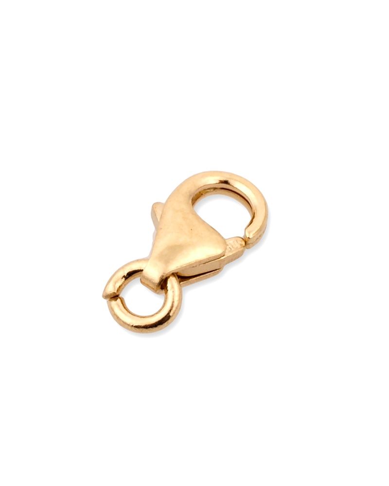 14K Yellow Gold Trigger Clasp W/Open Ring 7mm