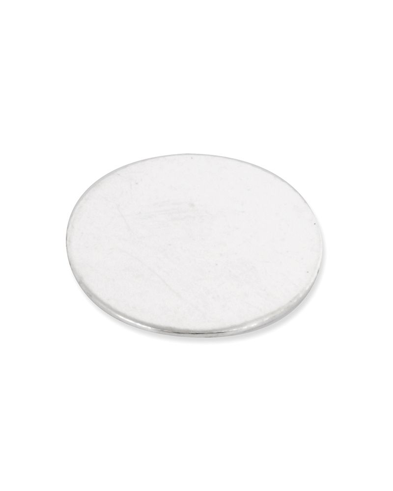 925 Sterling Silver Disc 15mm/0.5mm