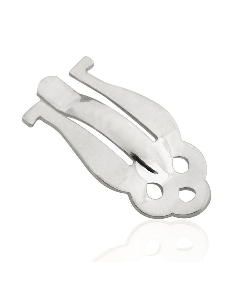 925 Sterling Silver Ear Clips Large Top Joint