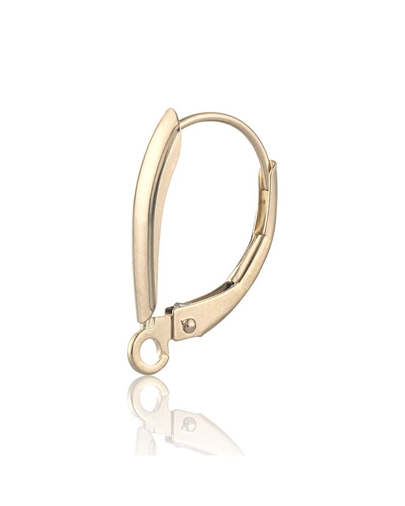 14K Yellow Gold Lever-Loop/Cover 141300-L-S