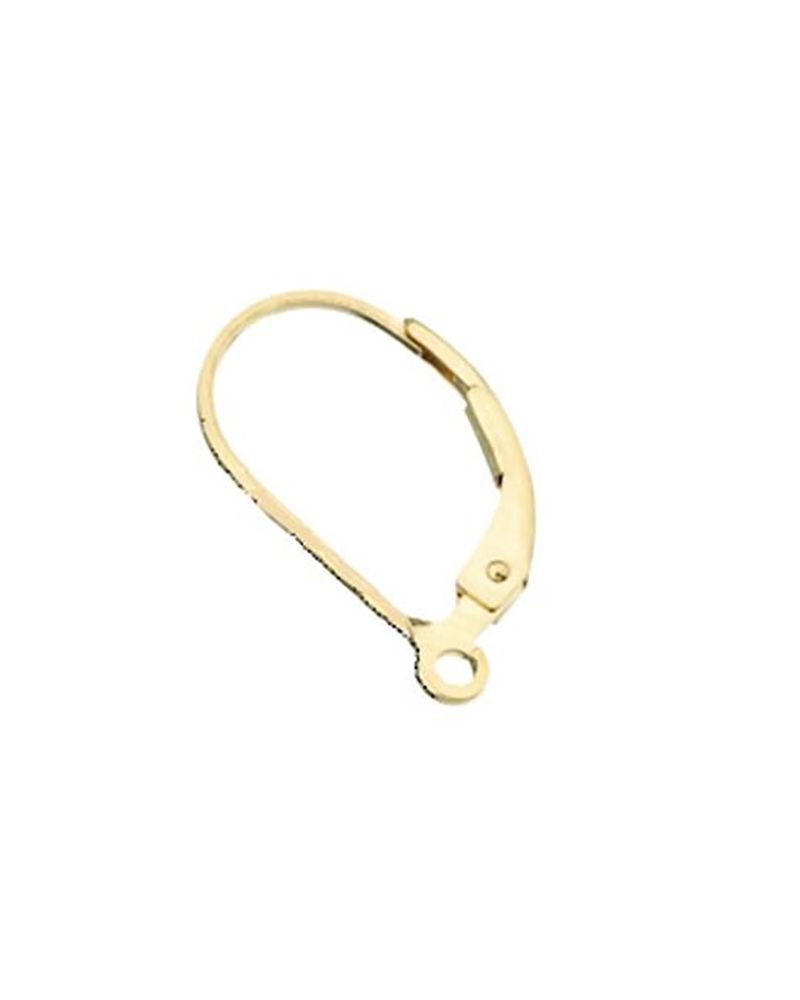 Yellow Gold Filled Lever Back Earring