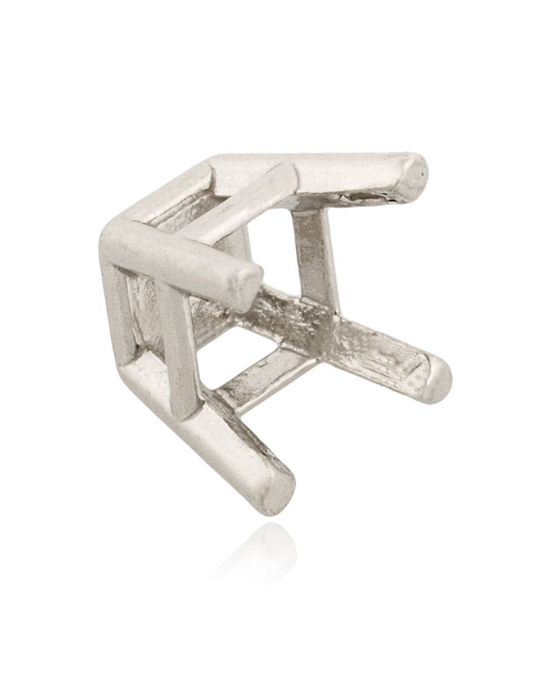 14K White Gold Princess 4-Prong Basket Cast 20Pt (3mm) (30611-0300-000)