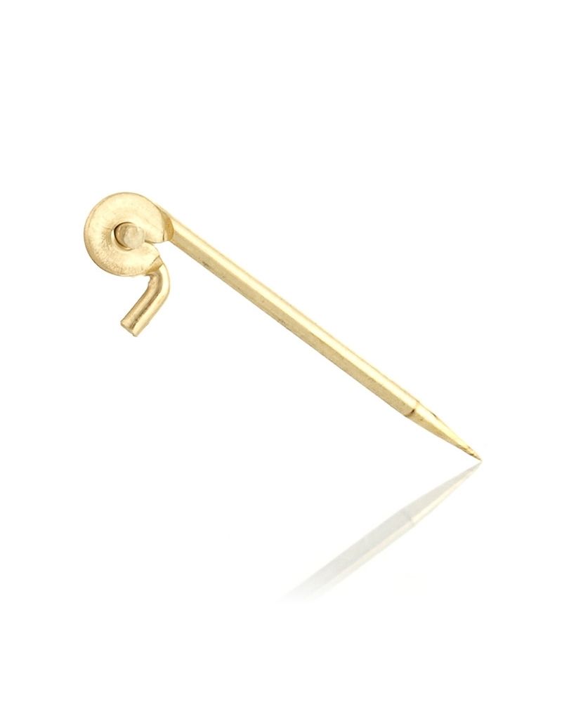 14K Yellow Gold Pin 20mm