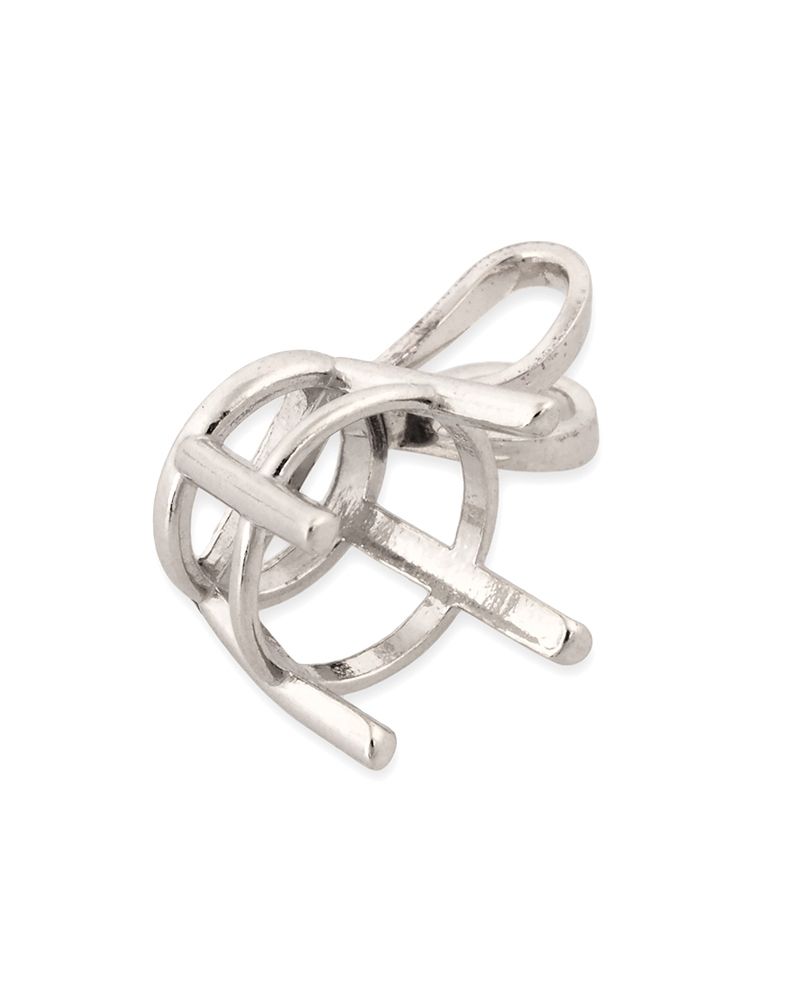 14K White Gold Basket Setting Pendant 6mm (074Drb73550075)