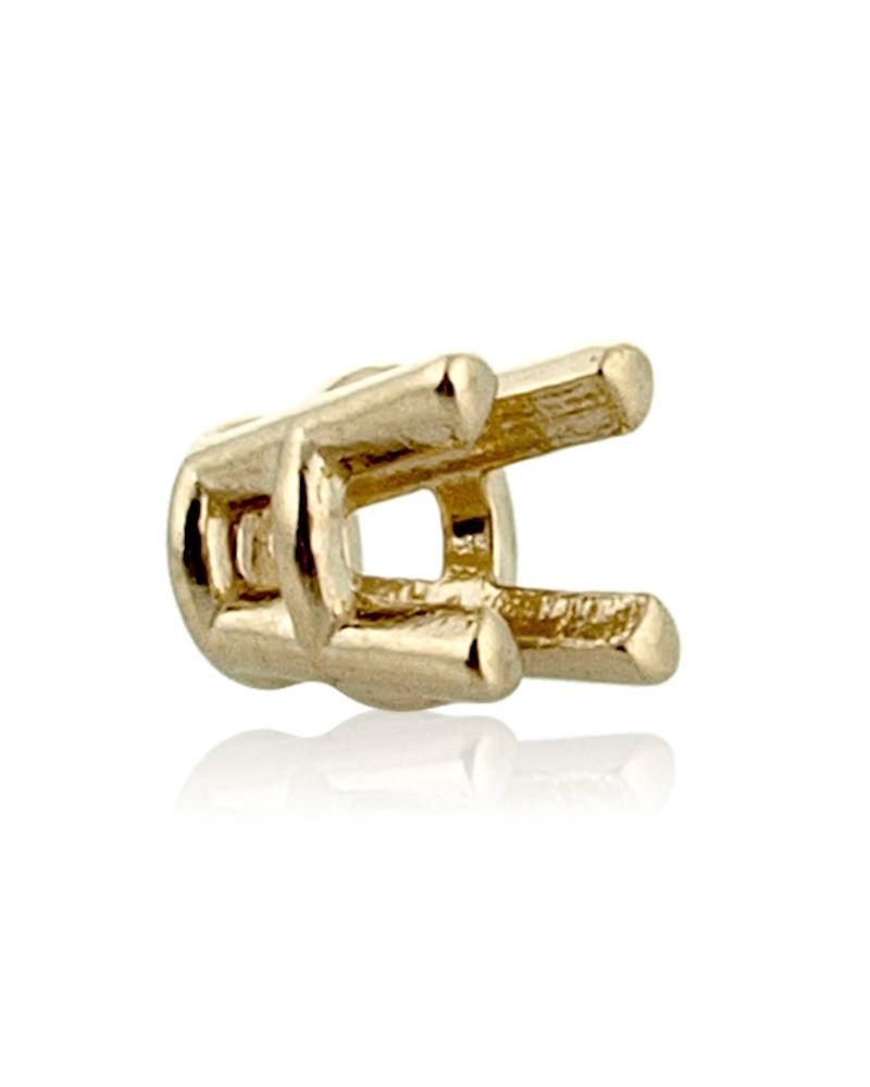 14K Yellow GoldRound Basket Cb Stg 3mm (31003-0200-000)