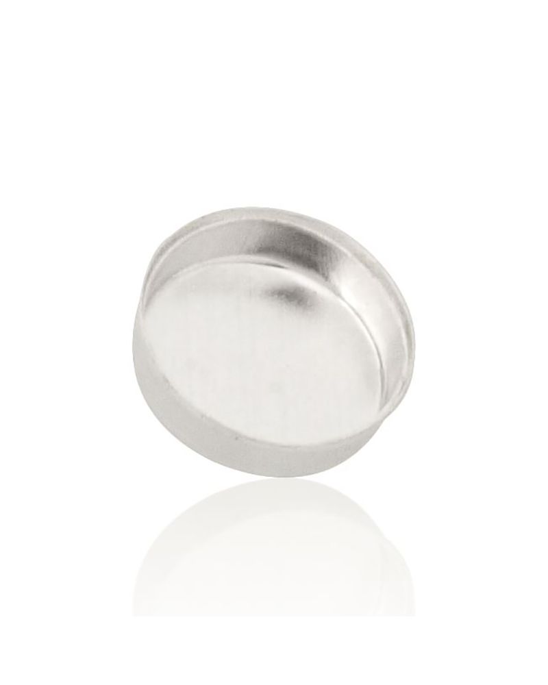 925 Sterling Silver Bezel Cup 6mm