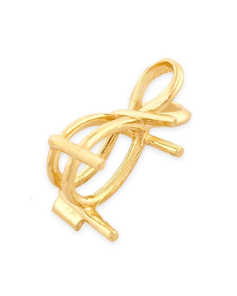 14K Yellow Gold Pear Shape Setting Pendant 6X9mm (7-P710)