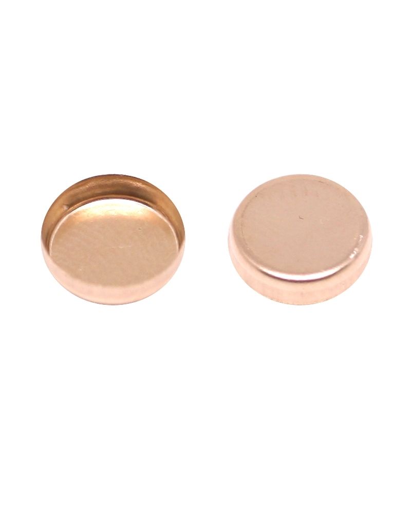 Rose Gold Filled Bezel Cup 3mm