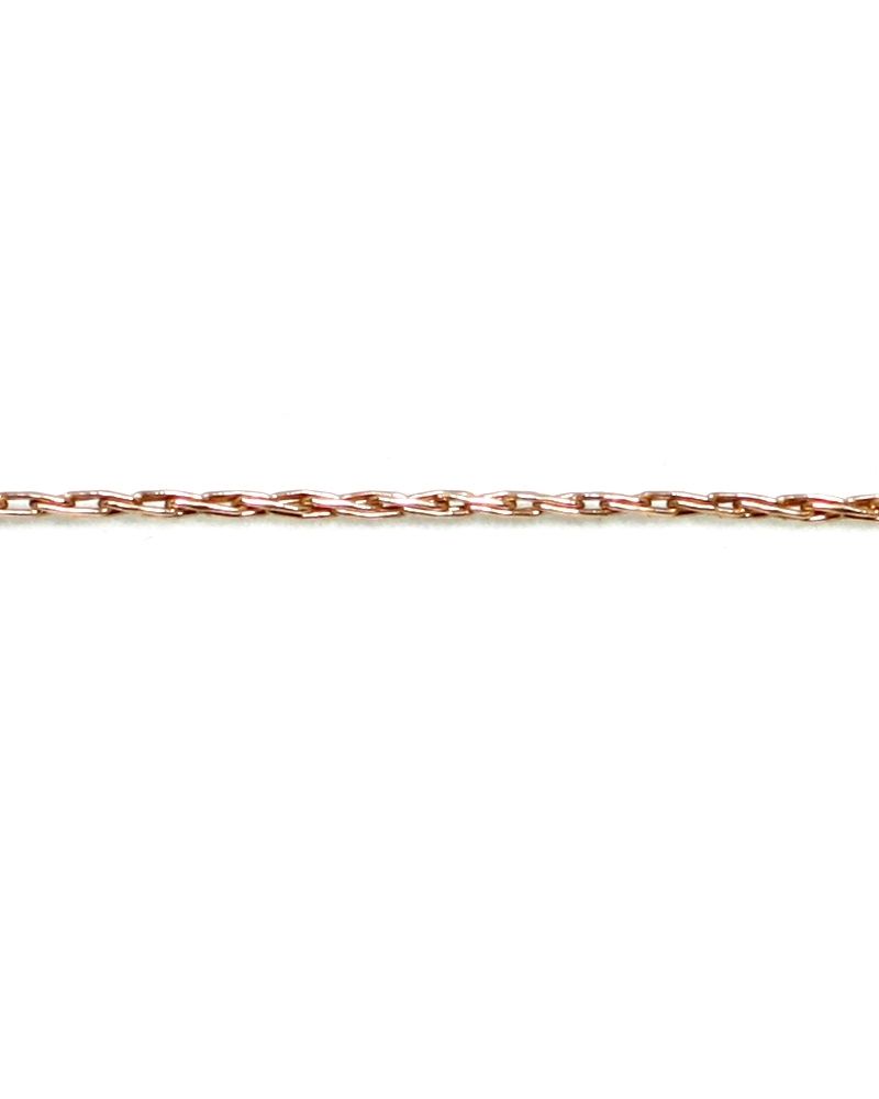 Rose Gold Filled Wheat Chain 0.75mm