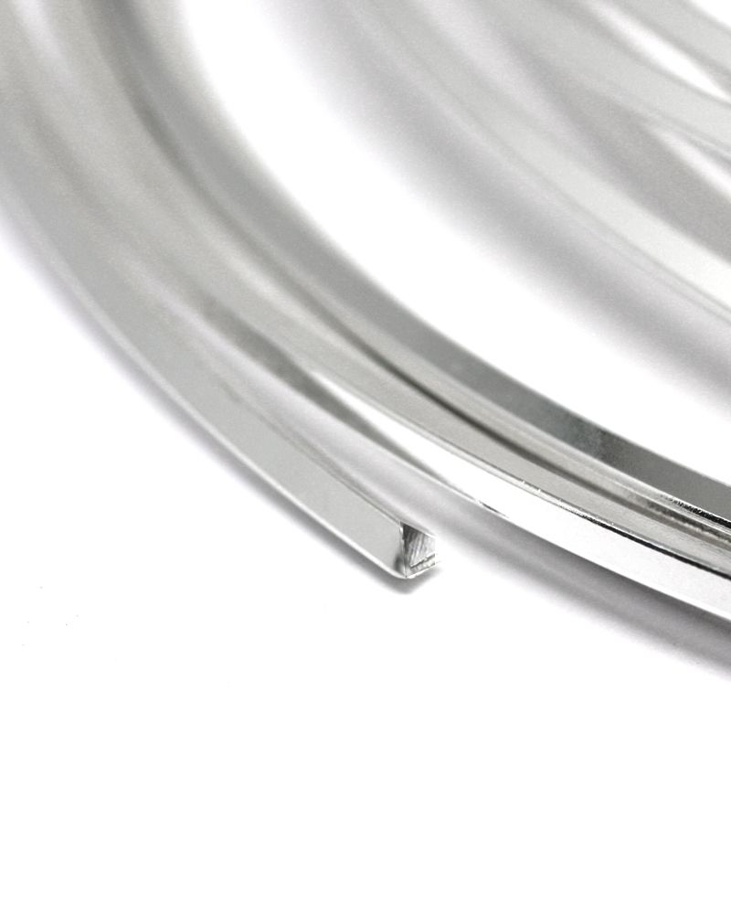 925 Sterling Silver Square Wire 3mm X 3mm