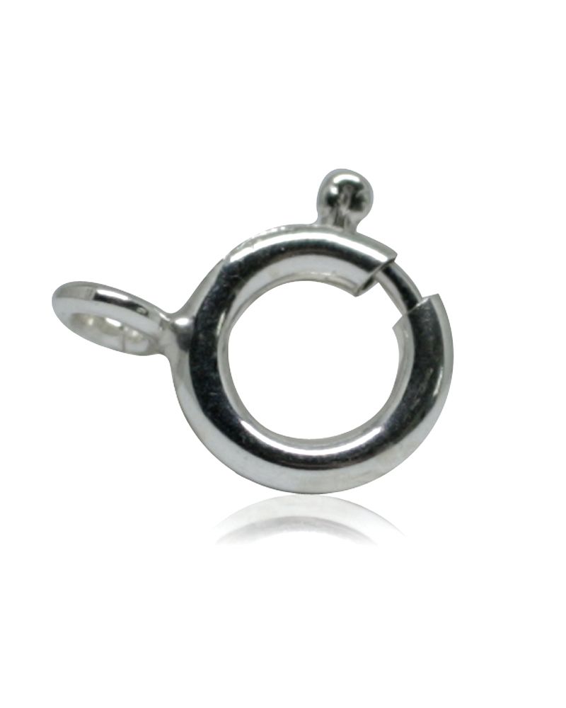 925 Sterling Silver Spring Clasp 8mm