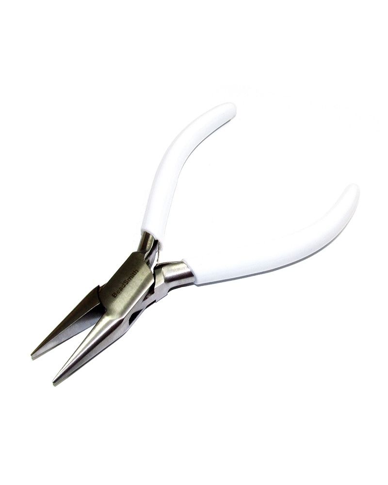 Chain Nose White Pliers 5" With Spring