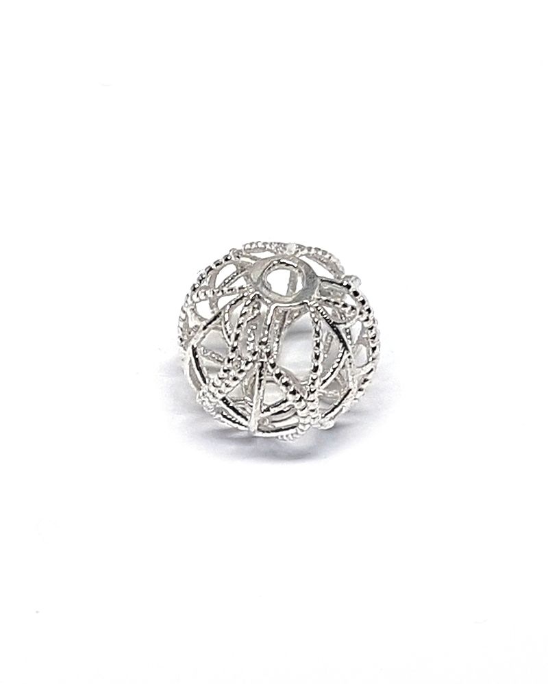 Sterling Silver 8mm Tissue Ball