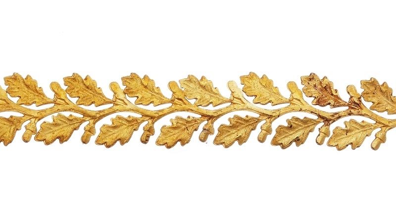 Brass Gallery Ribbon 3132