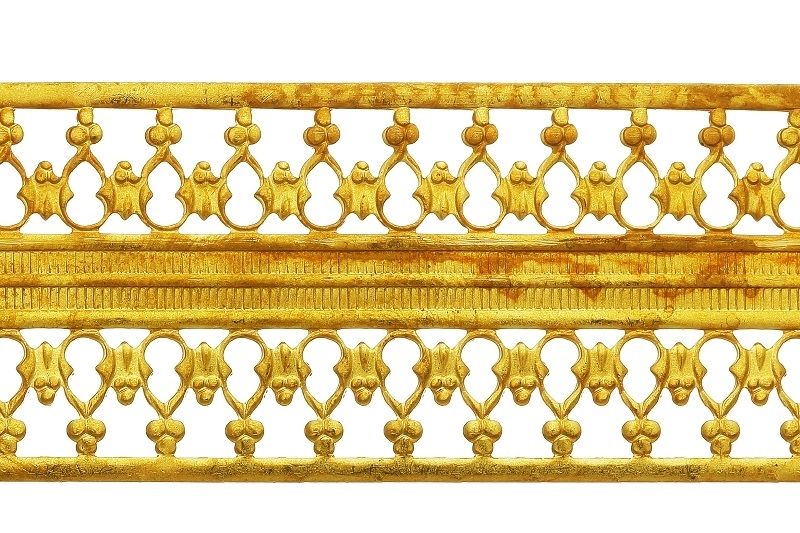 Brass Gallery Ribbon 3259