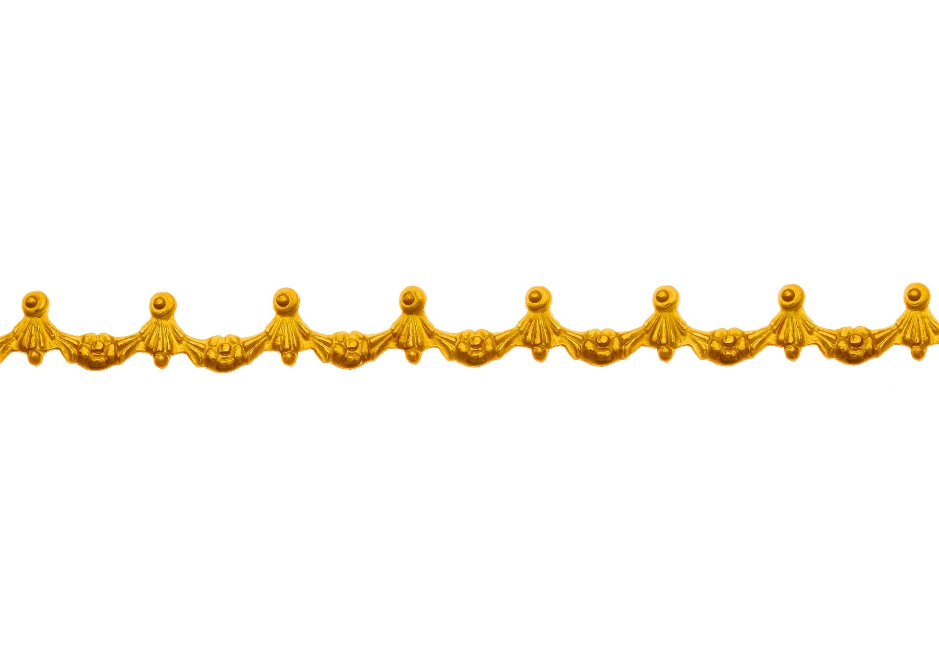 Brass Gallery Ribbon 1231H