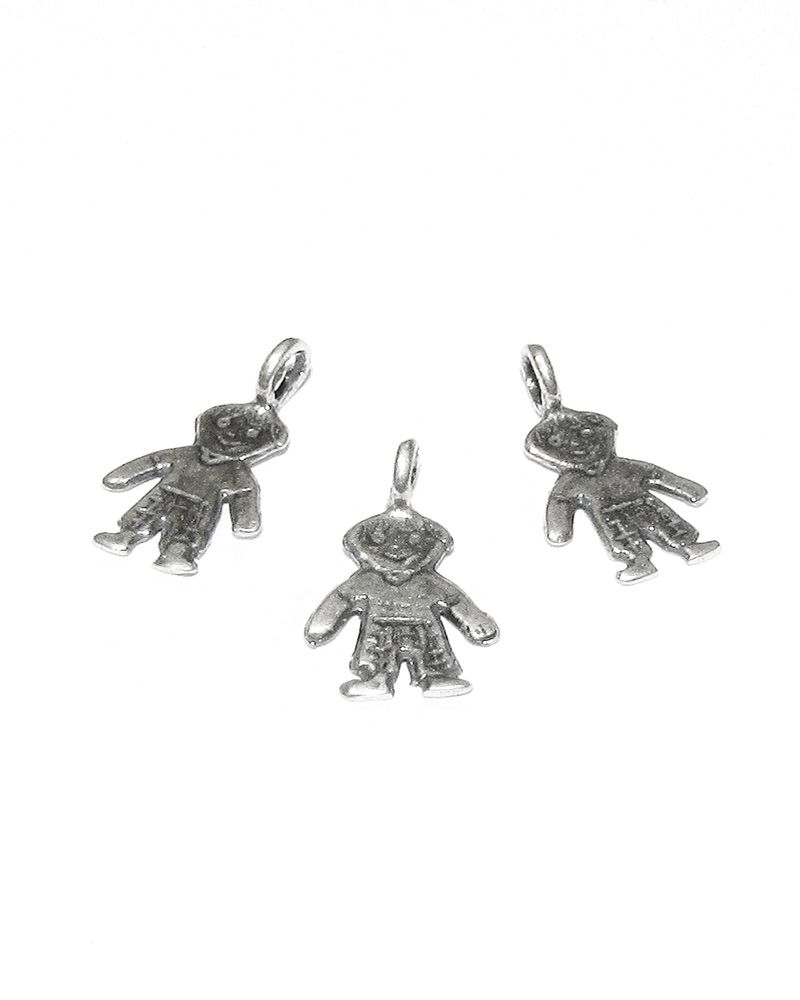 925 Sterling Silver Boy Pendant