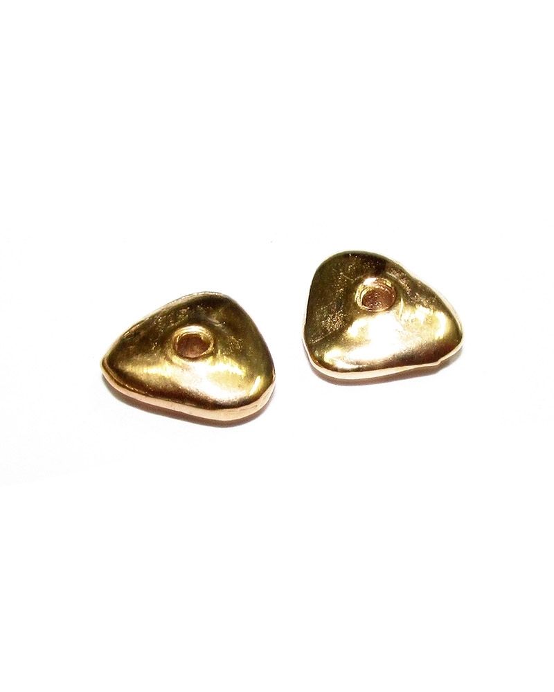 14K Gold Plated Triangle Babylonia Clasp