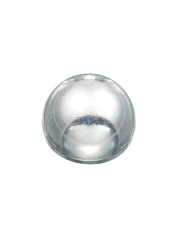 925 Sterling Silver Half Ball 16mm