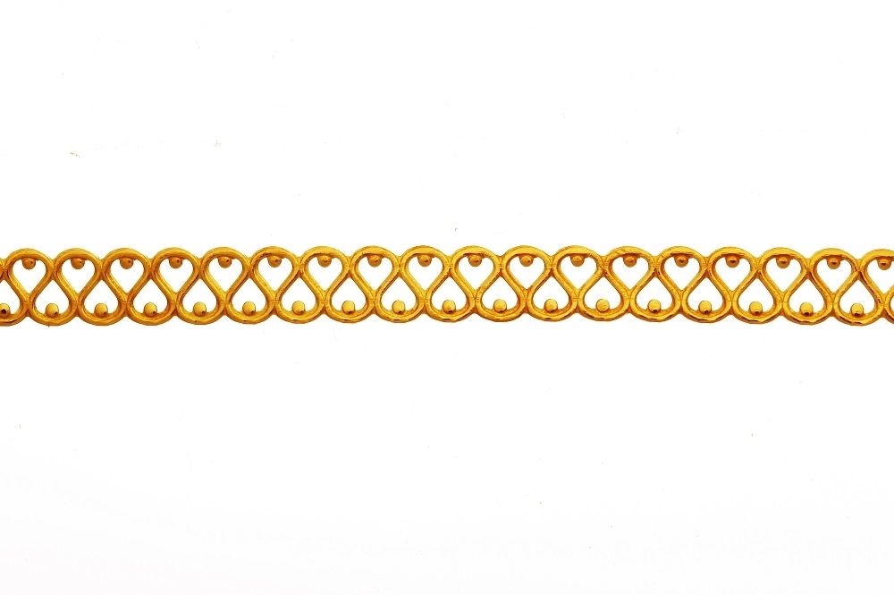 Brass Gallery Ribbon 3257