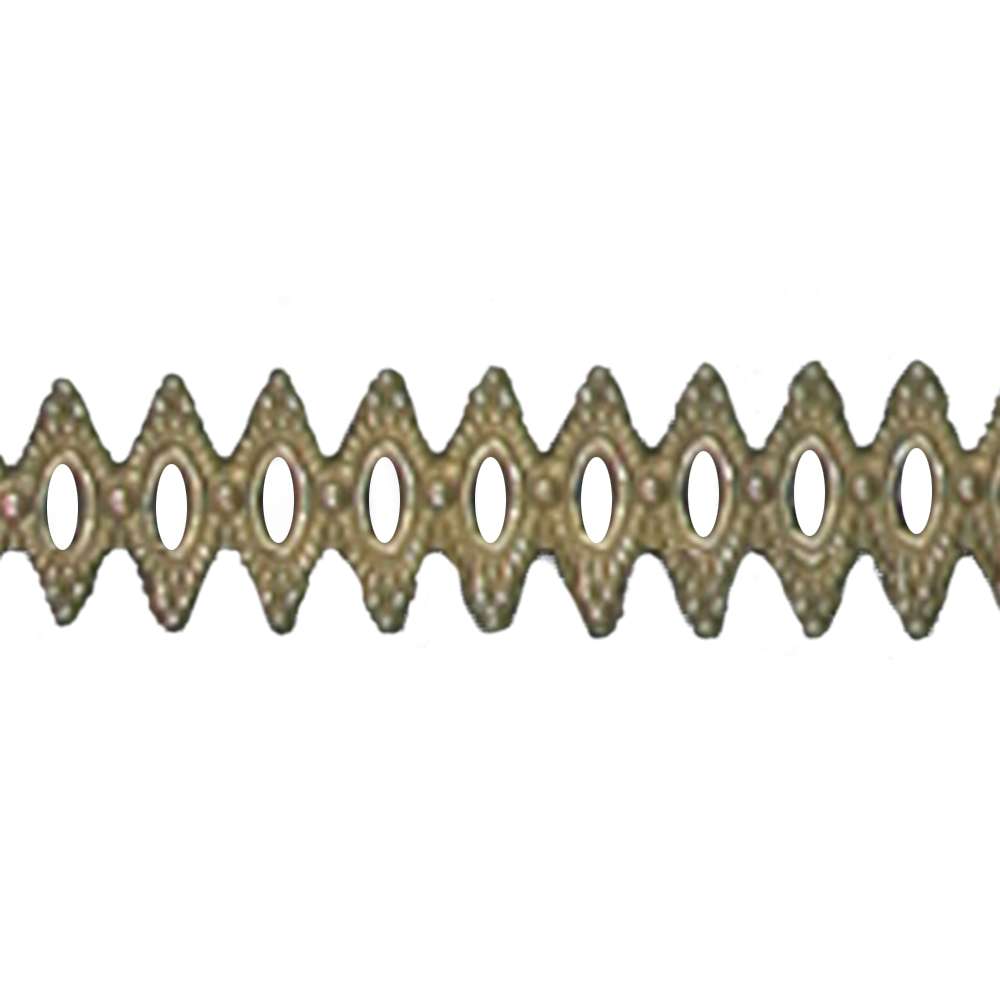 Brass Gallery Ribbon 1492H