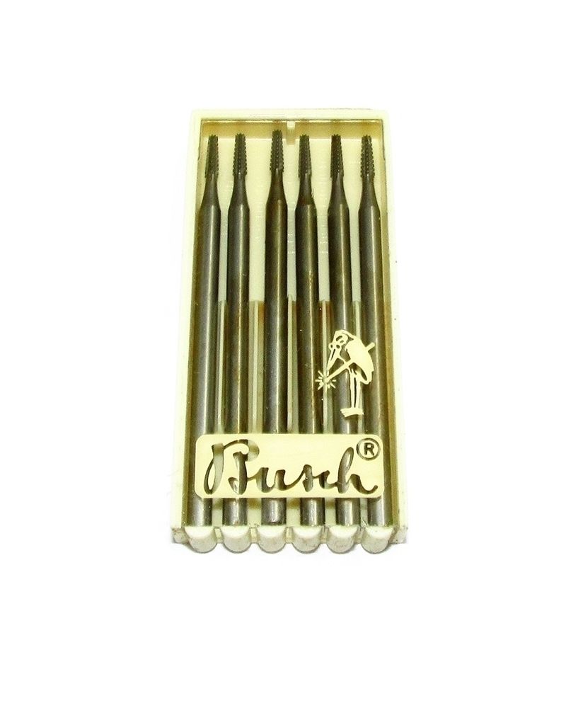 Busch Cylinder Cross Cut Burr  0.18mm