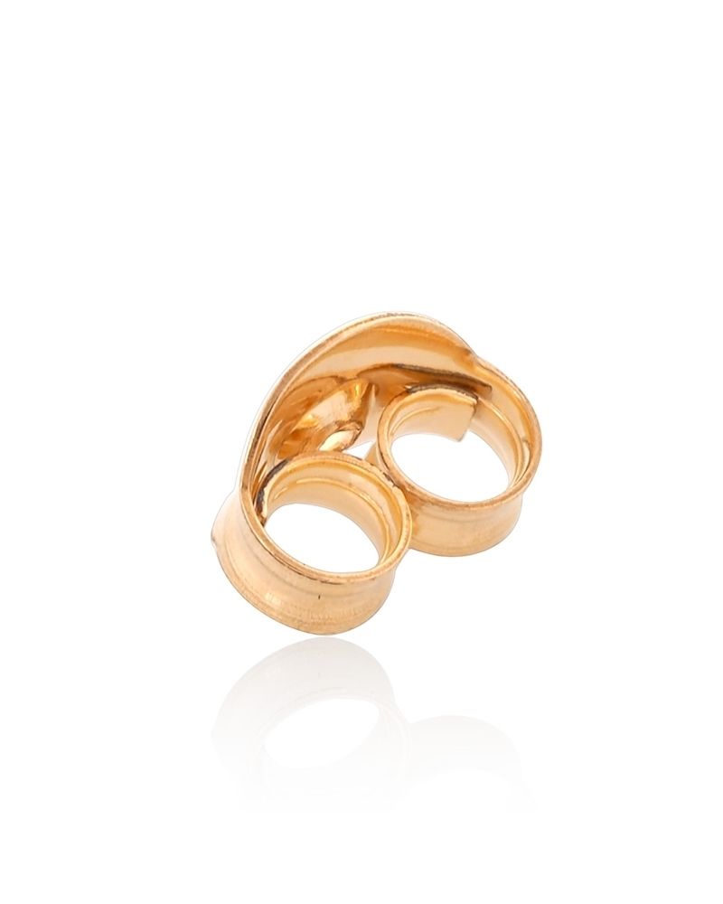 Yellow Gold Filled 5mm Ear Nut For 0.8mm Post