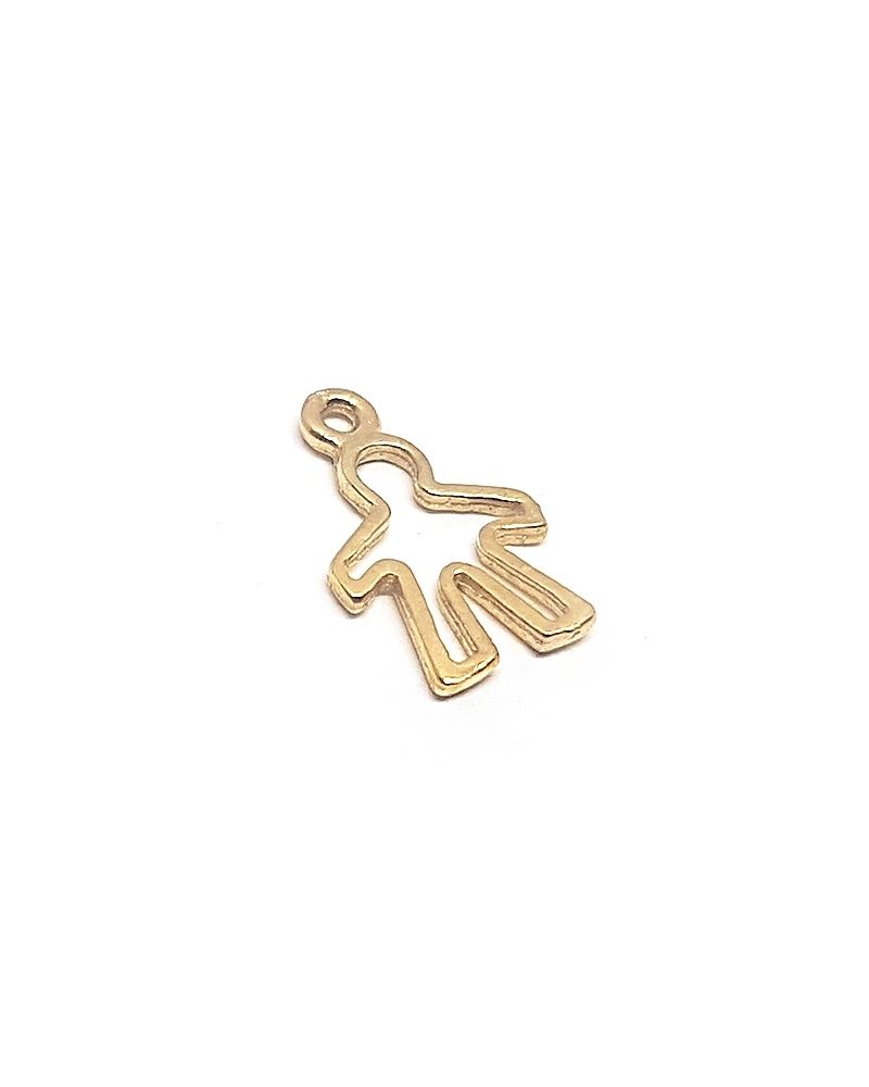 14K Gold Plated Boy Pendant