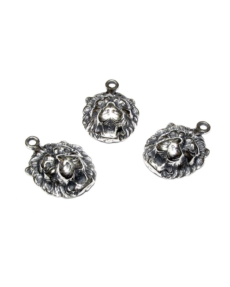 925 Sterling Silver Lion Pendant