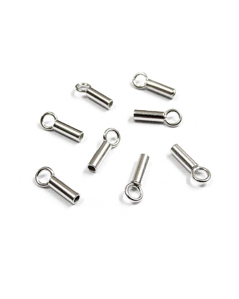 925 Sterling Silver End Caps 1 X 5mm